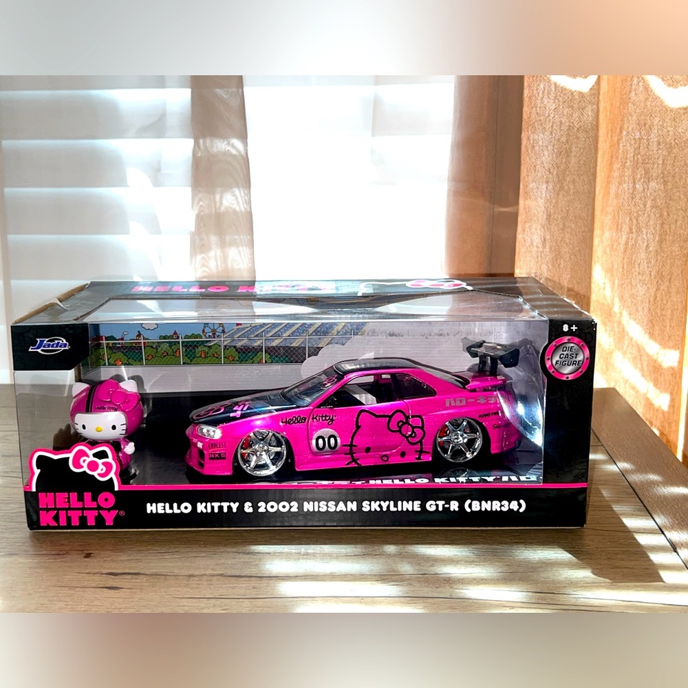 Hello Kitty Pink Toy Car